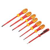 Nerrad VDE 1000V Insulated Screwdriver Set (7 Piece) NTSDSVDE