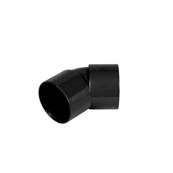 45Ø Obtuse Bend 40mm Black PWE4540B