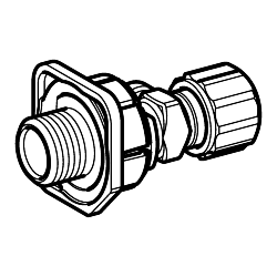 Geberit Water Supply Connection with Integrated Angle Stop Valve 240.269.00.1
