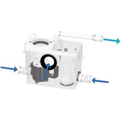 Saniflo Saniwall Pro Up Style (Carrera Marble) 6112