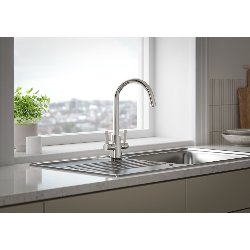 Bristan Acorn Easyfit Mono Sink Mixer Chrome ACR EFSNK C