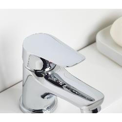 Bristan Aster Basin Mixer with Clicker Waste Chrome AST BAS C