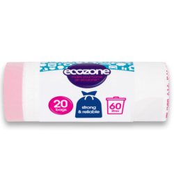 Ecozone Oxo-Biodegradable Bin Liners 60L(20 Bags)