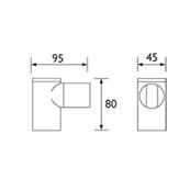 Bristan Wall Bracket WB101 C