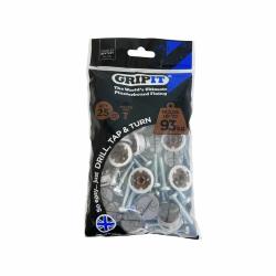 Gripit Plasterboard Fixing 20mm Brown (25 units)