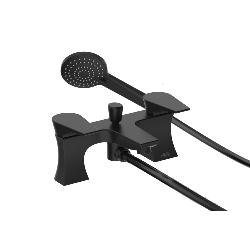 Bristan Hourglass Bath Shower Mixer Tap Black HOU BSM BLK