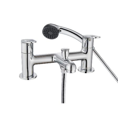 Bristan Iris Bath Shower Mixer Chrome IRS BSM C