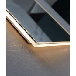 Plumb2u Tajo 700 x 500mm Illuminated LED Mirror - Clear Glass KI5070