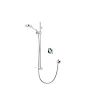 Aqualisa Concealed Digital Shower Q-Q Digital with Adjustable Head QTC.01.AD.GP