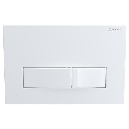 Viva Skylo Ultra23 Gloss White Dual Flush Plate ULTRA23