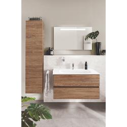 Villeroy & Boch Arto 80cm Wall-Mounted Vanity Unit (Furniture Only) - Kansas Oak VBB52000RH