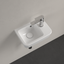 Villeroy & Boch O.Novo Wall Hung Basin with Overflow 360 x 250mm (Right Hand) 43433601