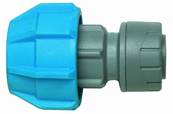 Polypipe PolyFast MDPE Polyfast Adaptor 15mm X 20mm (Cold Water Only) PB422015