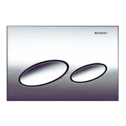 Geberit Kappa20 Dual Flush Plate Gloss Chrome 115.228.21.1