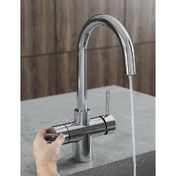 Bristan Gallery Rapid Boiling 3-In-1 Chrome Kitchen Sink Mixer Tap GLL RAPSNK3 SF C