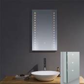 Plumb2u Tormes 700 x 500mm Illuminated LED Mirror - Clear Glass LE5070