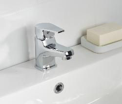 Bristan Niva Basin Mixer with Clicker Waste Chrome NVA BAS C