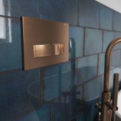 Viva Skylo Ultra26 Brushed Copper Dual Flush Plate ULTRA26