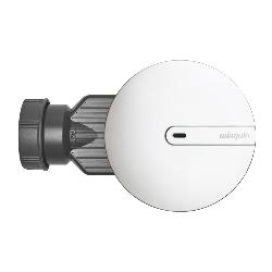 Wirquin SLIM+ Extra Flat Shower Waste 90mm - Chrome Plated ABS Dome 30723374