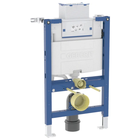 Geberit Duofix 82 cm frame with Omega concealed cistern 12 cm for wall-hung WC 111.004.00.4