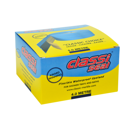 Classi-Seal 4m Self Adhesive Flexible Waterproof Upstand Bath Seals