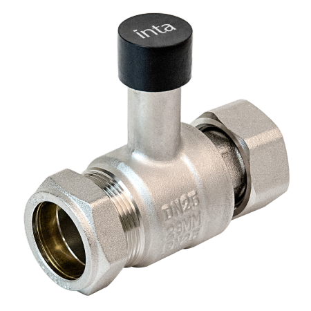 Inta 1¼" Female Swivel X 35mm Extended Ball Valve HPBV35