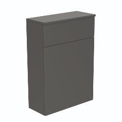 Newland 600mm WC Unit Including Worktop (No Cistern) Midnight Mist