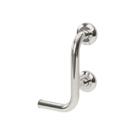 Bathex Grab Toilet Roll Holder 35mm Tube Diameter - Mirror Polish Right Hand 31550C