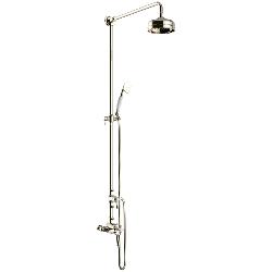 Heritage Dawlish Exposed Shower with Premium Fixed Riser Kit & Diverter to Handset SDCDUAL08