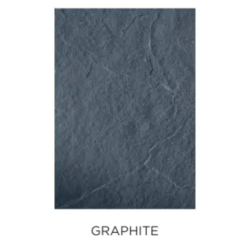 Merlyn Truestone 1200x900mm Rectangular Tray Graphite Slate Black T129RTG