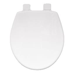 Bemis York Thermoplast Ultra-Fix Toilet Seat White 108070000