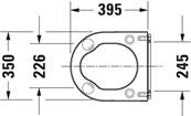 Duravit Starck 3 Toilet Seat White 0062410000