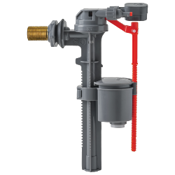 Wirquin 1/2" (15 mm) Jollyfill Brass Side Entry Inlet Float Valve - 90° Rotating Head 10120694