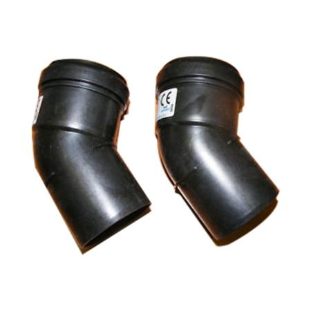 Ideal High Level 45 Degree Flue Elbow Pair 203230