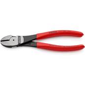 Knipex High Leverage Diagonal Cutter Black Atramentized 180mm 74 01 180