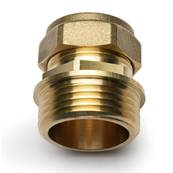 Salamander TankBoost Outlet Connector (1" to 22mm Compression) ACCTNKb1MT22COM