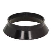 Davant 110mm Black Pipe Skirt (Weather Collar) SSBPS110