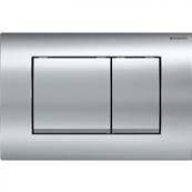 Geberit Delta 30 Dual Flush Plate In Gloss Chrome 115.137.21.1