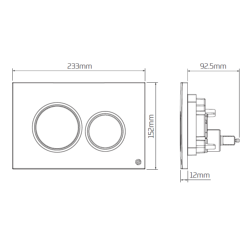 Thomas Dudley Drift Push Plate 372565