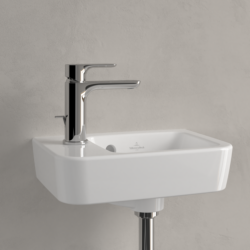 Villeroy & Boch O.Novo Wall Hung Basin with Overflow 360 x 250mm (Left Hand) 43423601