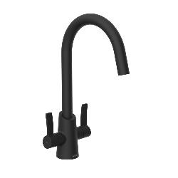 Bristan Acorn Easyfit Mono Sink Mixer Black ACR EFSNK BLK