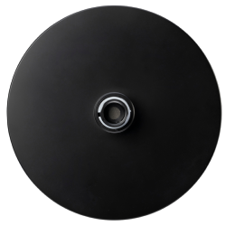 Croydex Presion Cascade 1 Function Rain Showerhead - Matt Black AM305021