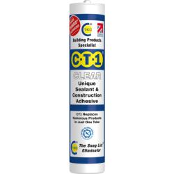 CT1 Unique Sealant & Construction Adhesive - Clear 290ml 539506