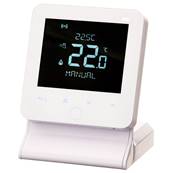 ESi Controls Stratus 6 Series Programmable Thermostat Wifi on Stand White (Battery) ESRTP6B-W