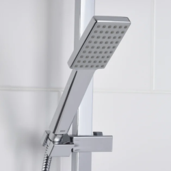 Bristan NAPOLI Thermostatic Bar Shower with Rigid Riser NAP SHXDIVSMFF C