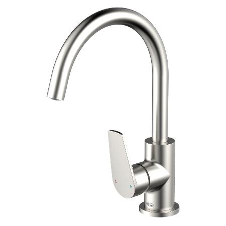 Bristan Raspberry Easyfit Monobloc Sink Mixer Stainless Steel RSP EFSNK SS