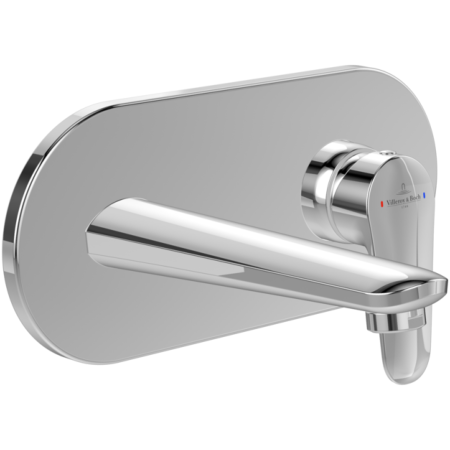 Villeroy & Boch O.novo Start Wall Mounted Single Lever Basin Mixer Chrome TVW10511211061