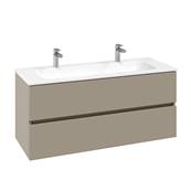 Villeroy & Boch Arto 120cm Basin and Vanity Set - Sand Grey Matt VBFN-120X-VD