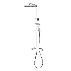 Aqualisa AQ SQ Cool Touch Square Shower Column AQSQBAR2