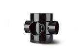 Polypipe Short Boss Pipe 4in/110mm. Double Solvent Socket Requires Boss Adaptor SE60B